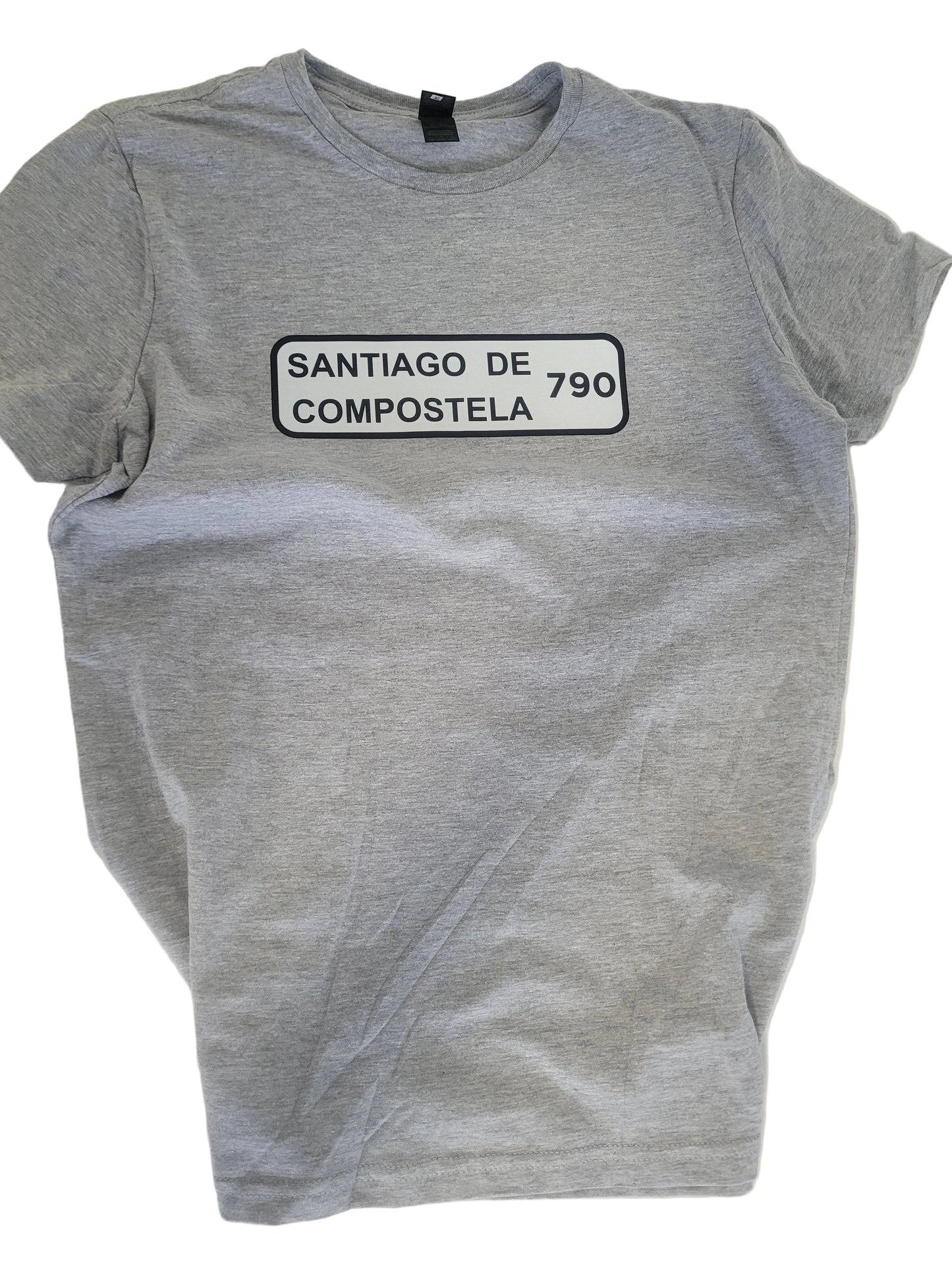 Santiago de Compostela Road Sign Tee - unisex cut