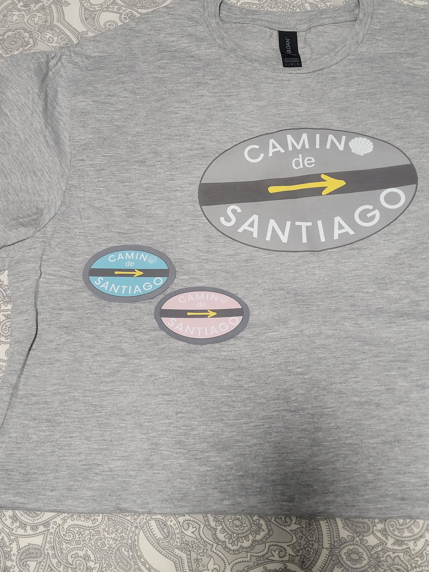 Camino de Santiago tee - women's cut