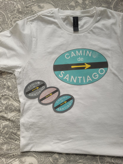 Camino de Santiago tee - women's cut